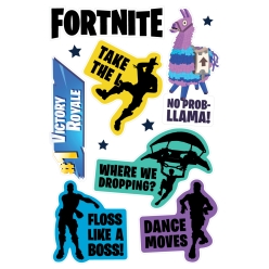 Fortnite Vinyl Decal Sticker Sheet